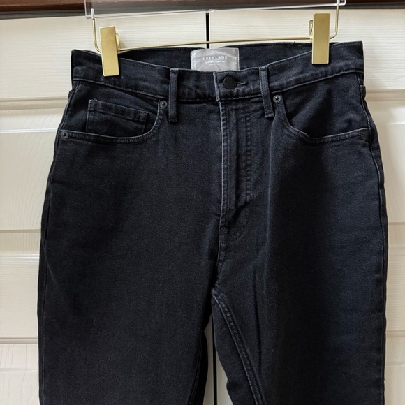 Everlane The Original Cheeky® High Rise Jean Washed Black Women’s size 27 Crop - Picture 6 of 16